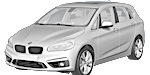 BMW F45 P24D0 Fault Code
